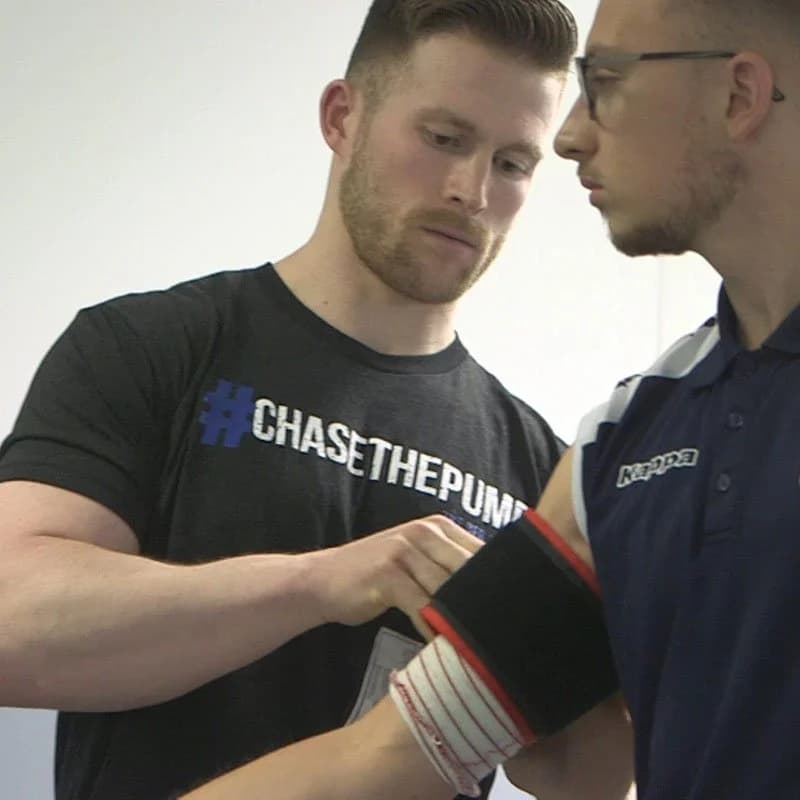 Header image for 'Another BFR Success Story: Recovery From Distal Biceps Repair in a 35 Year-Old Weightlifter'
